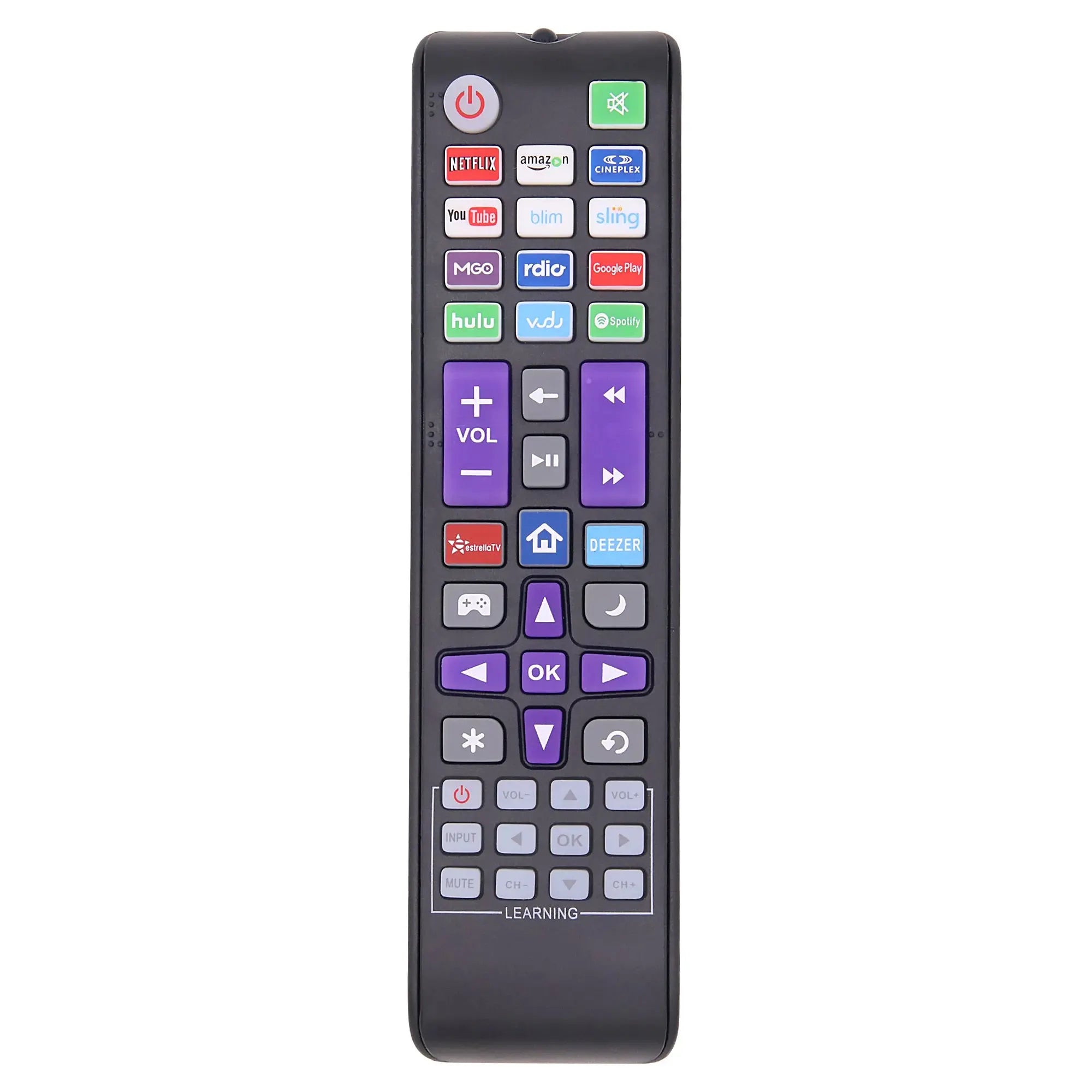 Replacement Universal Remote Control for Roku TV, Compatible for TCL RokuHisense RokuOnn RokuSharp RokuElement RokuPhil