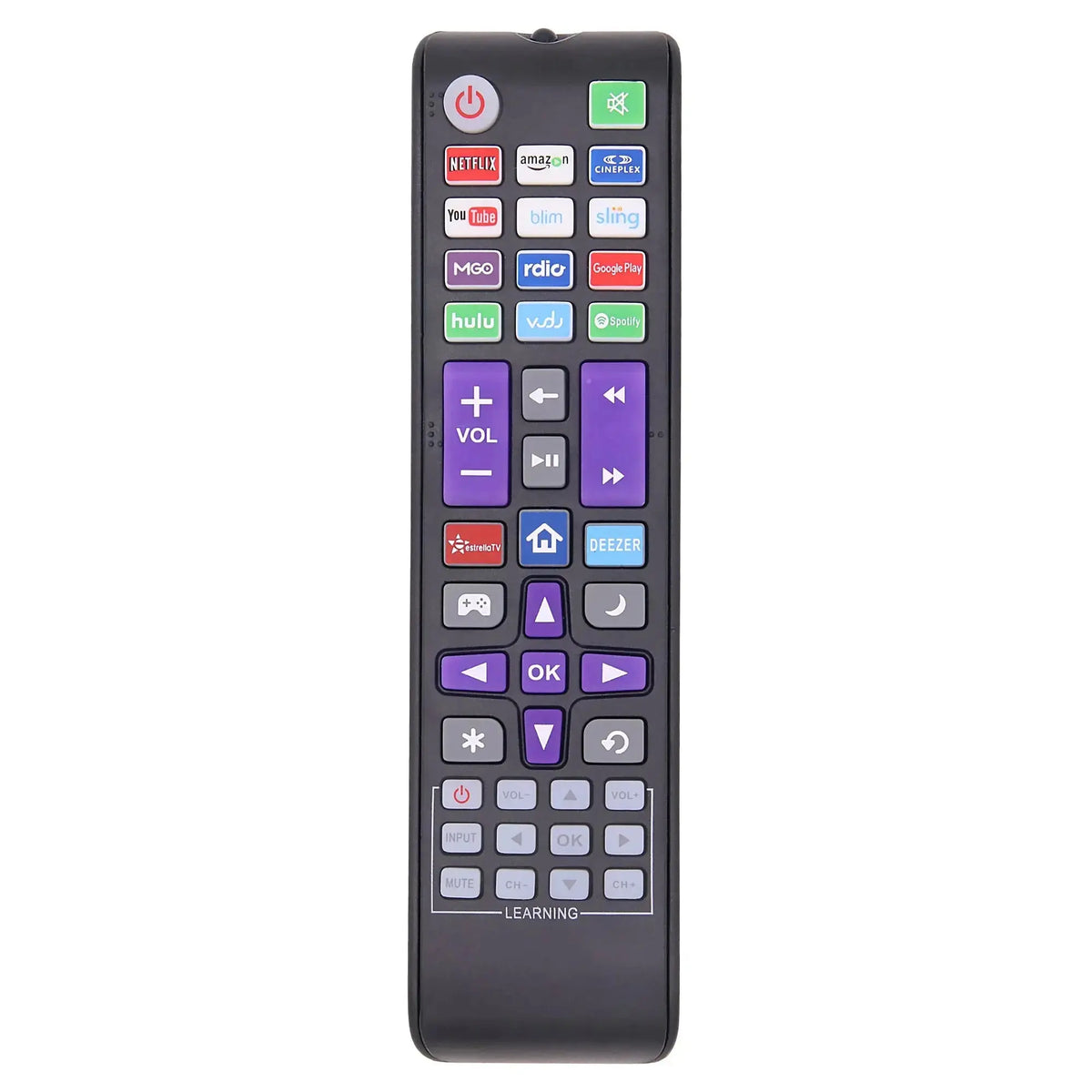 Replacement Universal Remote Control for Roku TV, Compatible for TCL RokuHisense RokuOnn RokuSharp RokuElement RokuPhil