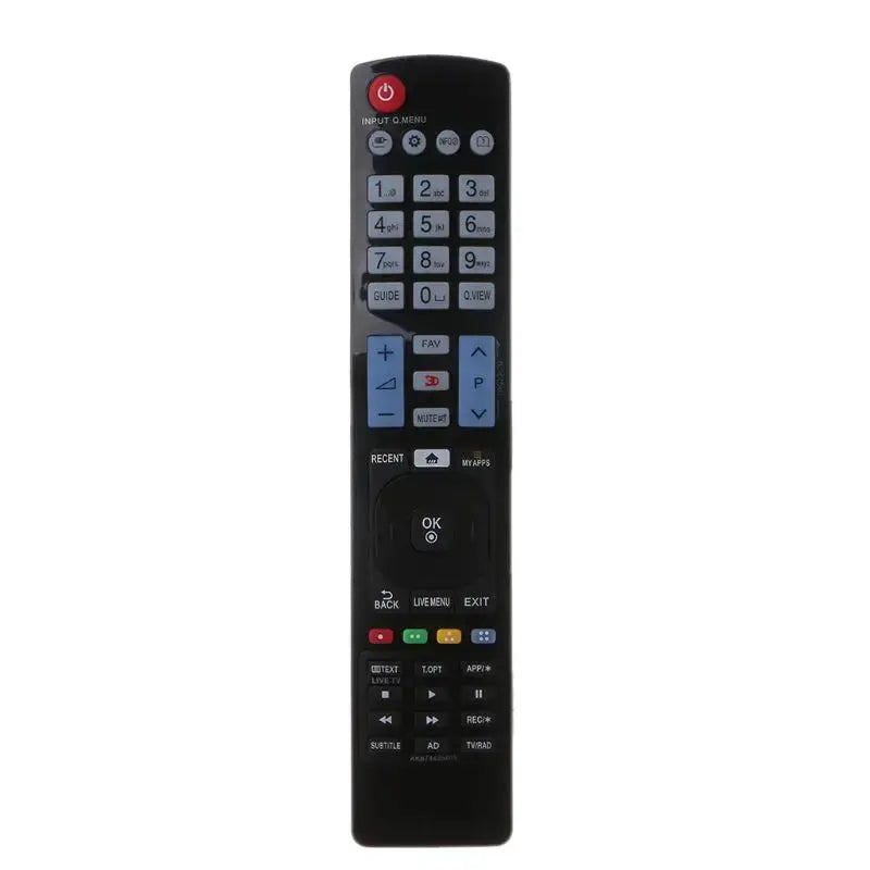 Replacement Remote Control for LG Smart 3D TVs - Compatible with Models: 42LM670S, 42LV5500, 47LM6700, 55LM6700, AKB74455403