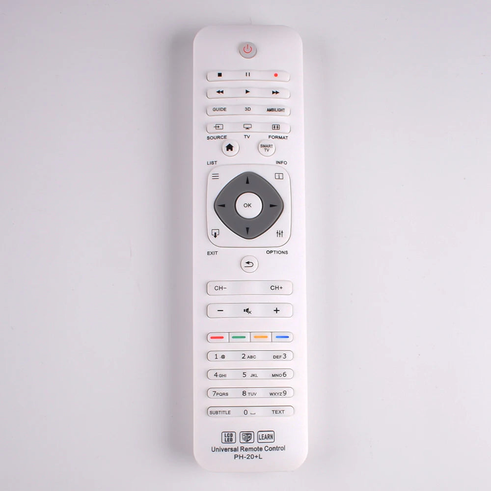 Philips TV Universal Remote Replacement with Learning Function & Code List | For All Smart, 3D, HDTV Models