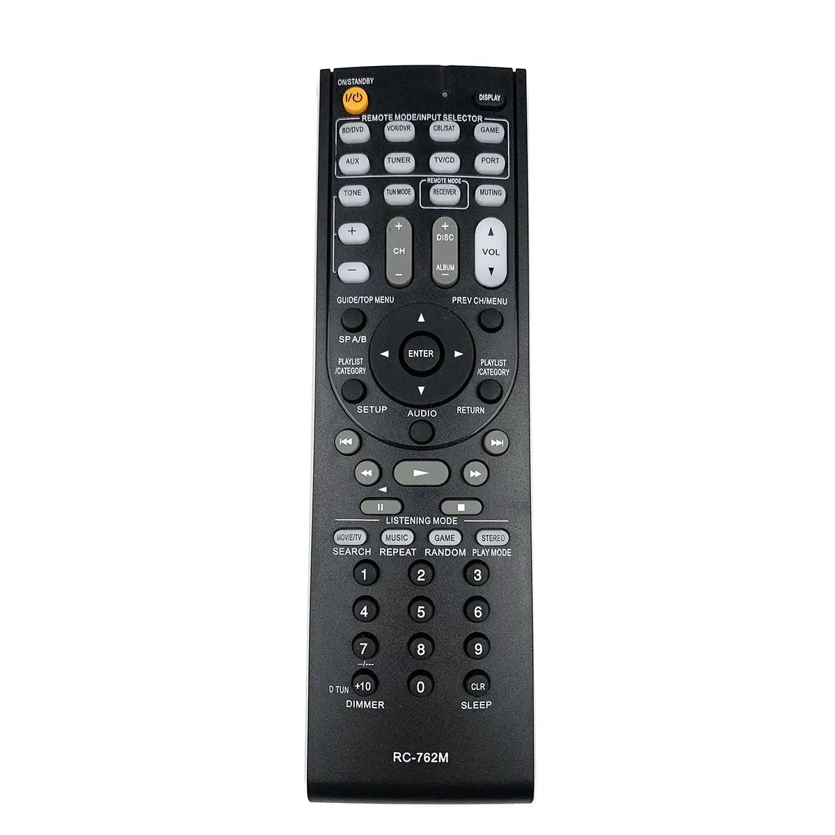 Remote Control RC-762M for Onkyo AV Receiver HT-R280 HT-R358 HTP-380 HT-S3405 AVX-280 RC-771M RC-773M HT-R548 Magic Remotes
