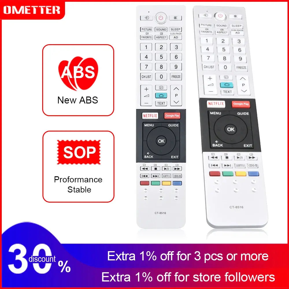 Toshiba TV 3D Remote control CT-8516 original model 49U7750VE 55u7750 65u7750vn 75u7750 49u7750 43u7750ve Magic Remotes