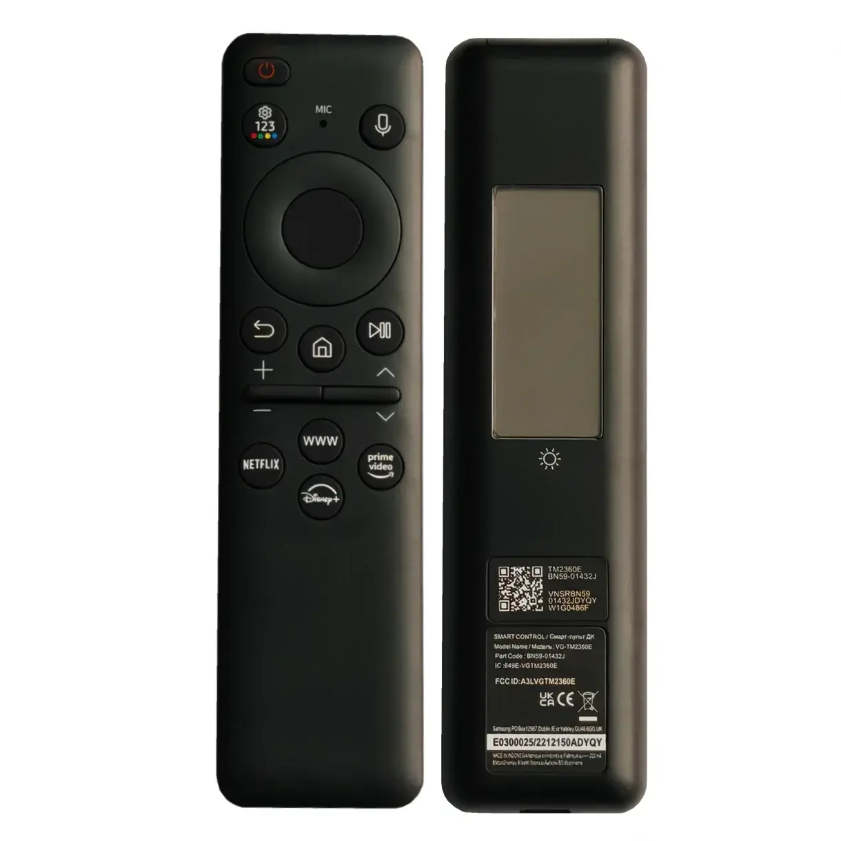 BN59-01432J Samsung Smart TV remote Control with 8-10 Meter Range - Magic Remotes