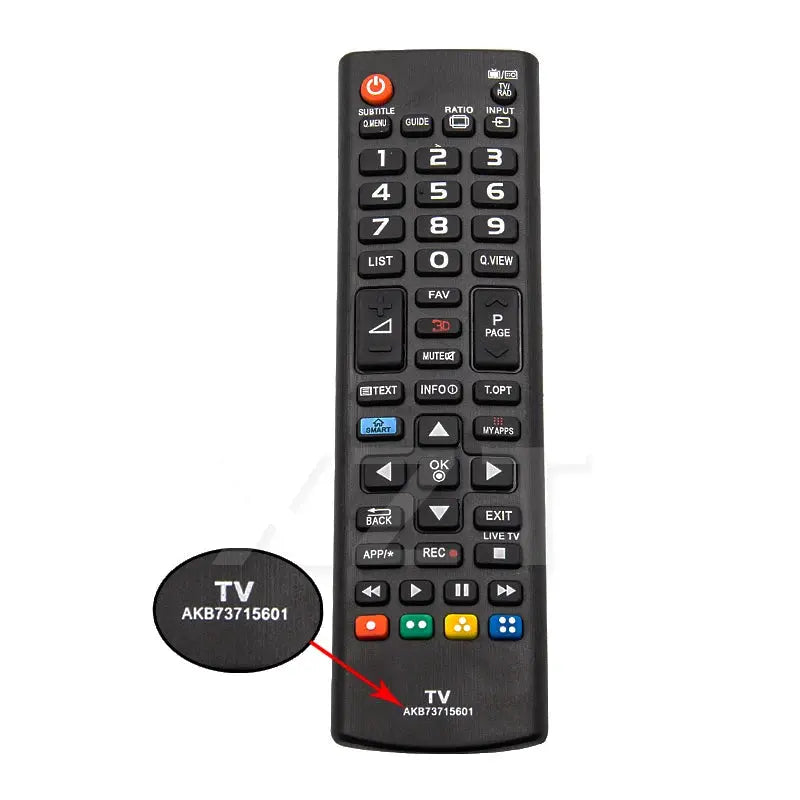 Replacement Remote Control for LG Smart LED/LCD TVs - Compatible with Model AKB73715601 (55LA690V) Magic Remotes
