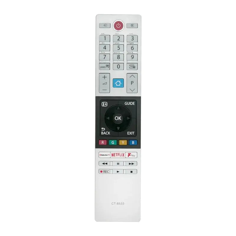 New CT-8533 Replacement for TOSHIBA 2018/2019 TV Models with Netflix Fplay Remote Control 2863DB 3862DB 3863DB 3863DB Magic Remotes