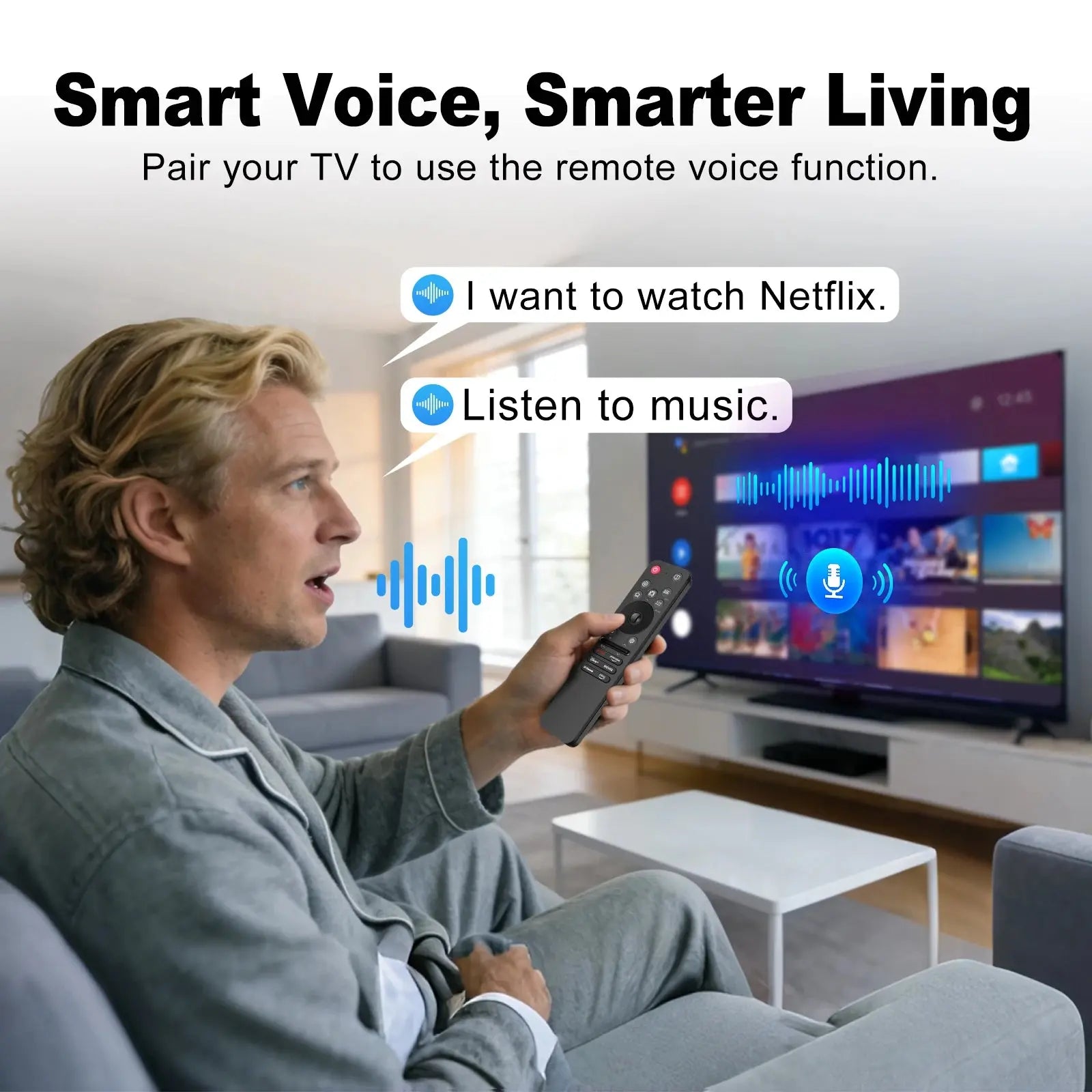 MR-25GA Voice Magic Remote for LG OLED QNED NanoCell Smart TV Magic Remote Replacement AN-MR20GA MR19BA MR18BA - Magic Remotes