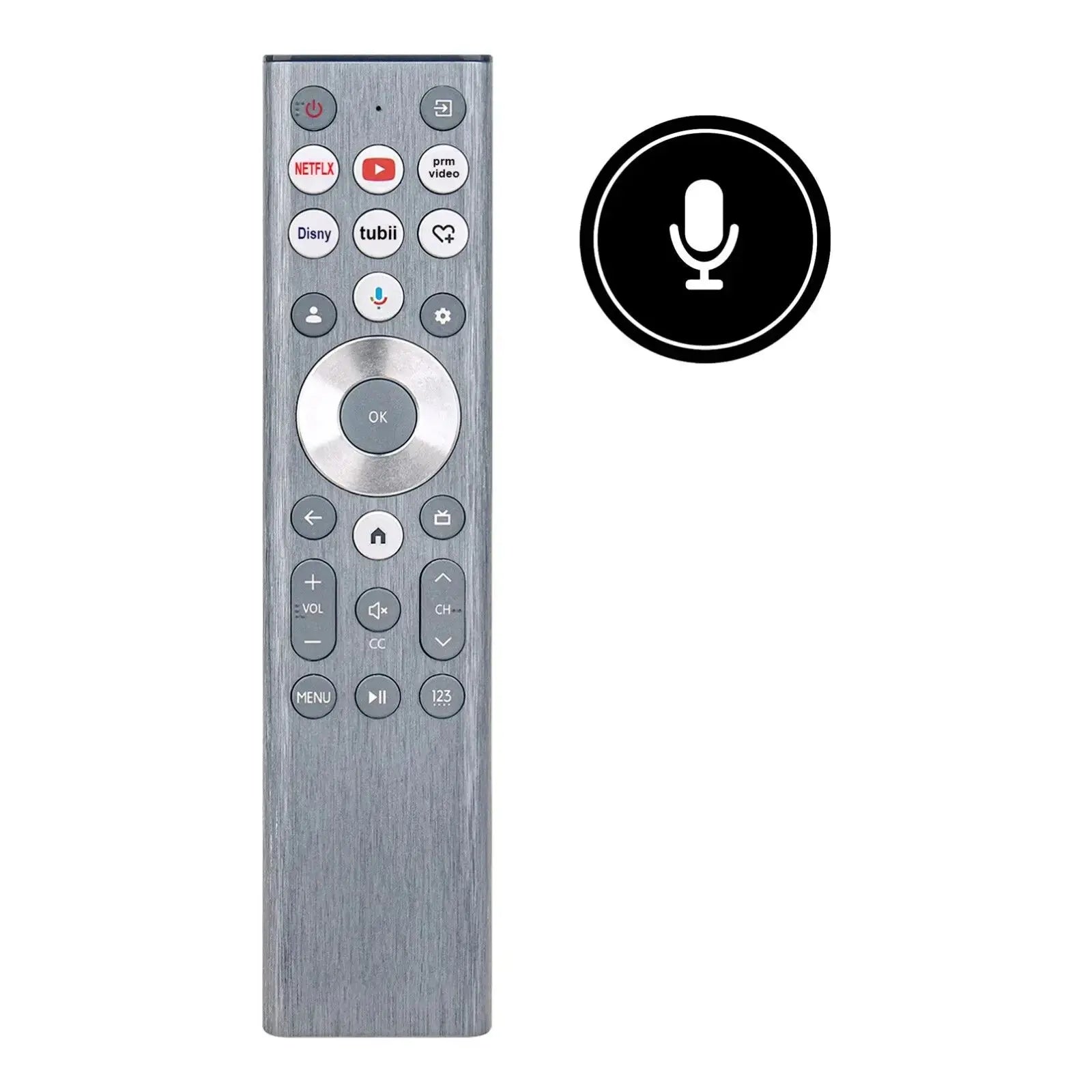 ERF6A80 Original Voice Remote for Hisense 65U8N A7 U8 Series Google Smart TV 2024 Magic Remotes