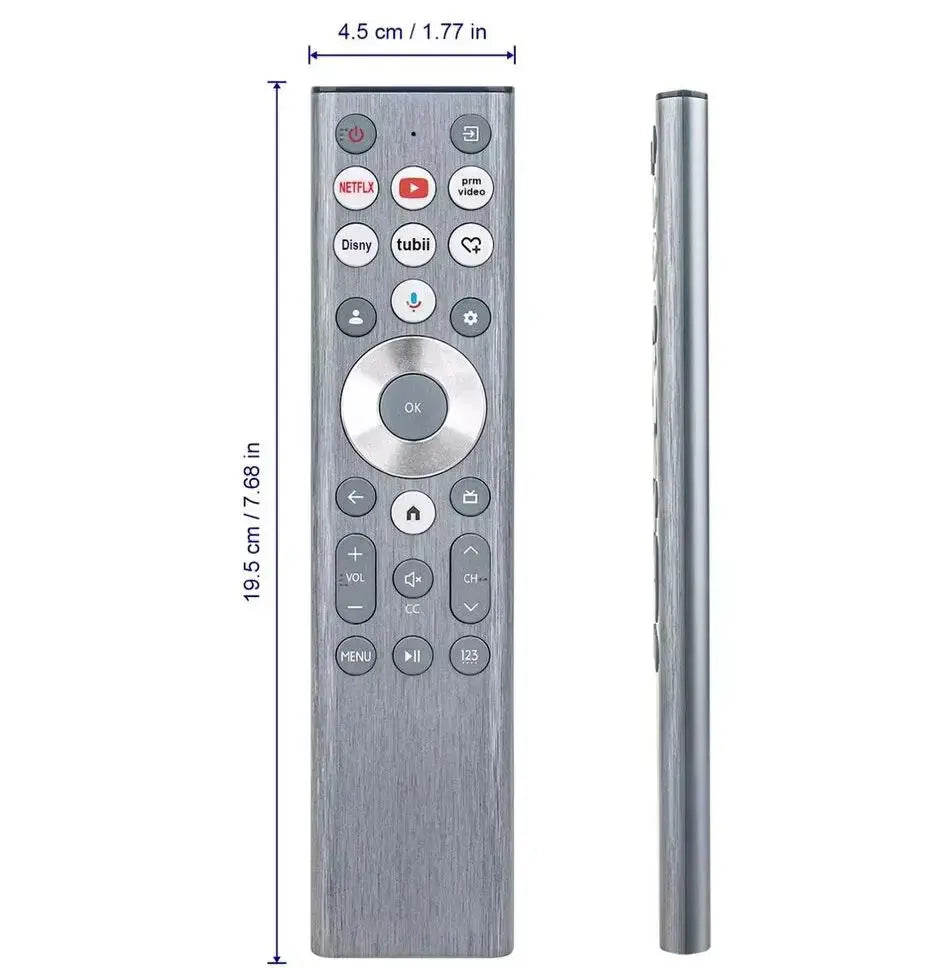 ERF6A80 Original Voice Remote for Hisense 65U8N A7 U8 Series Google Smart TV 2024 Magic Remotes