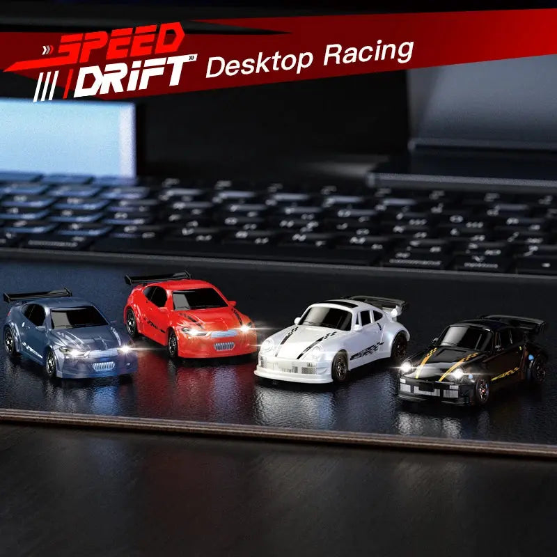 2025 New Kf20 1:64 Drift Rc Car Four-wheel remote-controlled racing car Full proportions Desk Competition Toy Boys Ideal gifts. Magic Remotes
