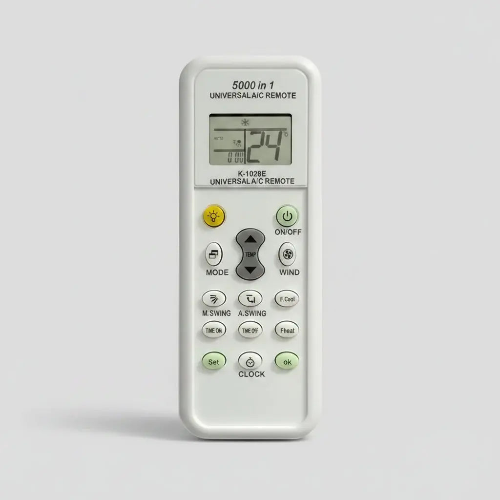 5000-in-1 Universal Air Conditioner Remote Control for LG, Gree, Midea, Toshiba, Haier, Daikin, Hitachi, Sharp, Panasonic, Samsung, Sanyo - Magic Remotes