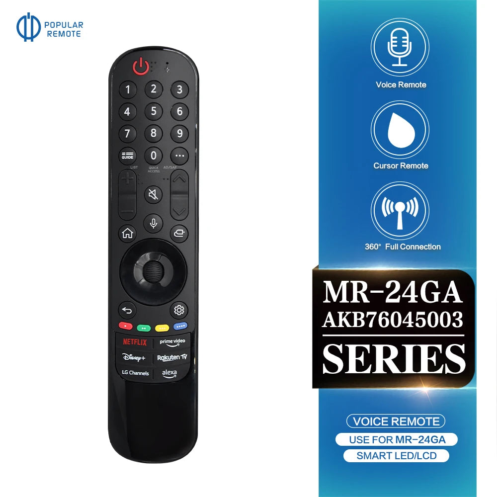 MR24GA Magic Remote for LG OLED TV - Voice & Pointer Control (43NANO81T6A)