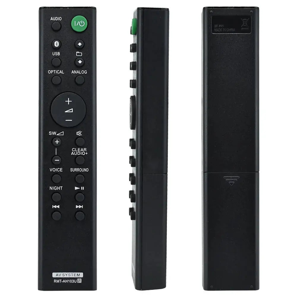 New RMT-AH103U For Sony Sound Bar AV System Remote Control HT-CT80 HT-CT80BT SA-CT80 SS-WCT80 Magic Remotes