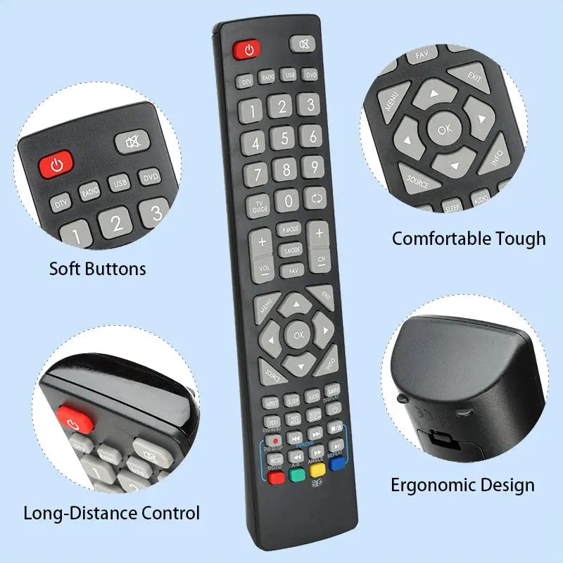 SHWRMC0103 Remote Control For Sharp Aquos LCD LED 3D HD Smart TV LC-22CFE4012E LC-22CFE4000E LC-22DFF4011E LC-24CHE4000E Magic Remotes