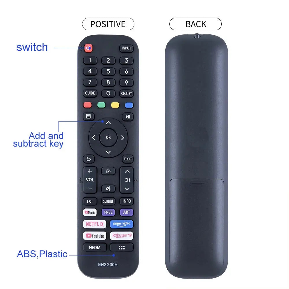 ABS Replacement EN2G30H Suit for Hisense LCD TV Remote Control Magic Remotes