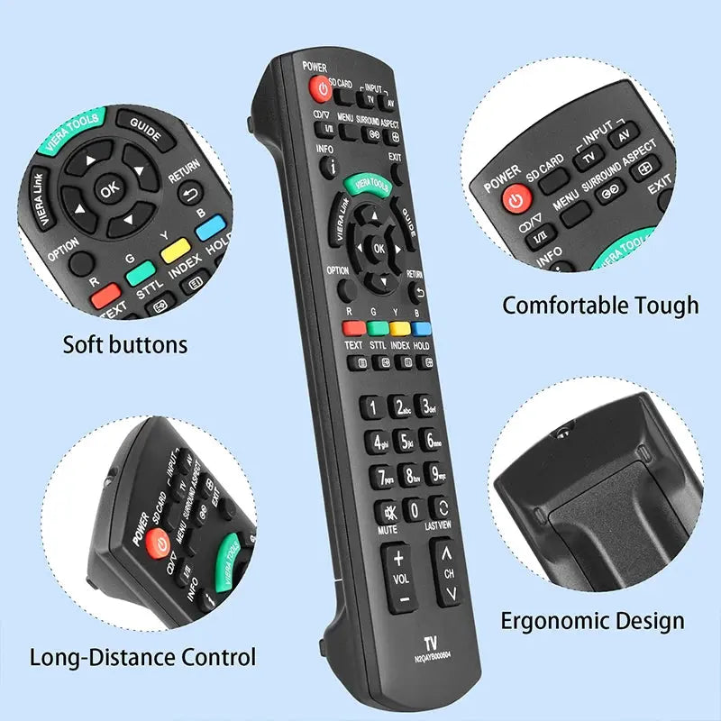 N2QAYB000604 Remote Control For Panasonic TV TH-L32C30A TH-L32E3A TH-L32U30A TH-L32X30A TH-L32X50A TH-L32X30G TH-L32X30S Magic Remotes