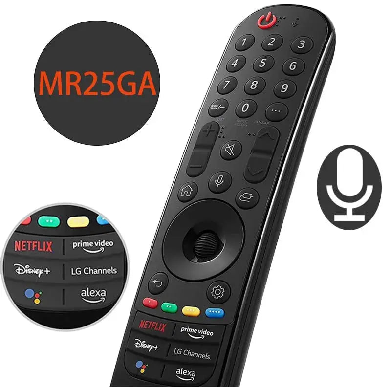 MR22GA Voice Magic Remote Control replace MR21GA MR22GA MR23GA MR24GA for LG 2025 Smart TVs with AI Pointer Function Alexa Voice Magic Remotes