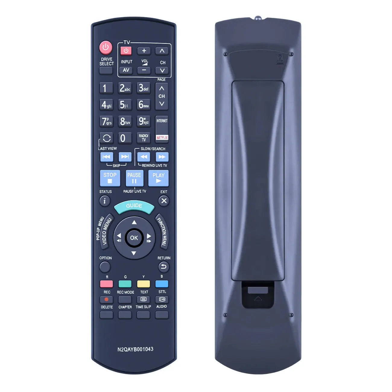 N2QAYB001043 Replace Remote for Panasonic Blu-ray Player DMR-PWT550 DMRPWT550 Magic Remotes