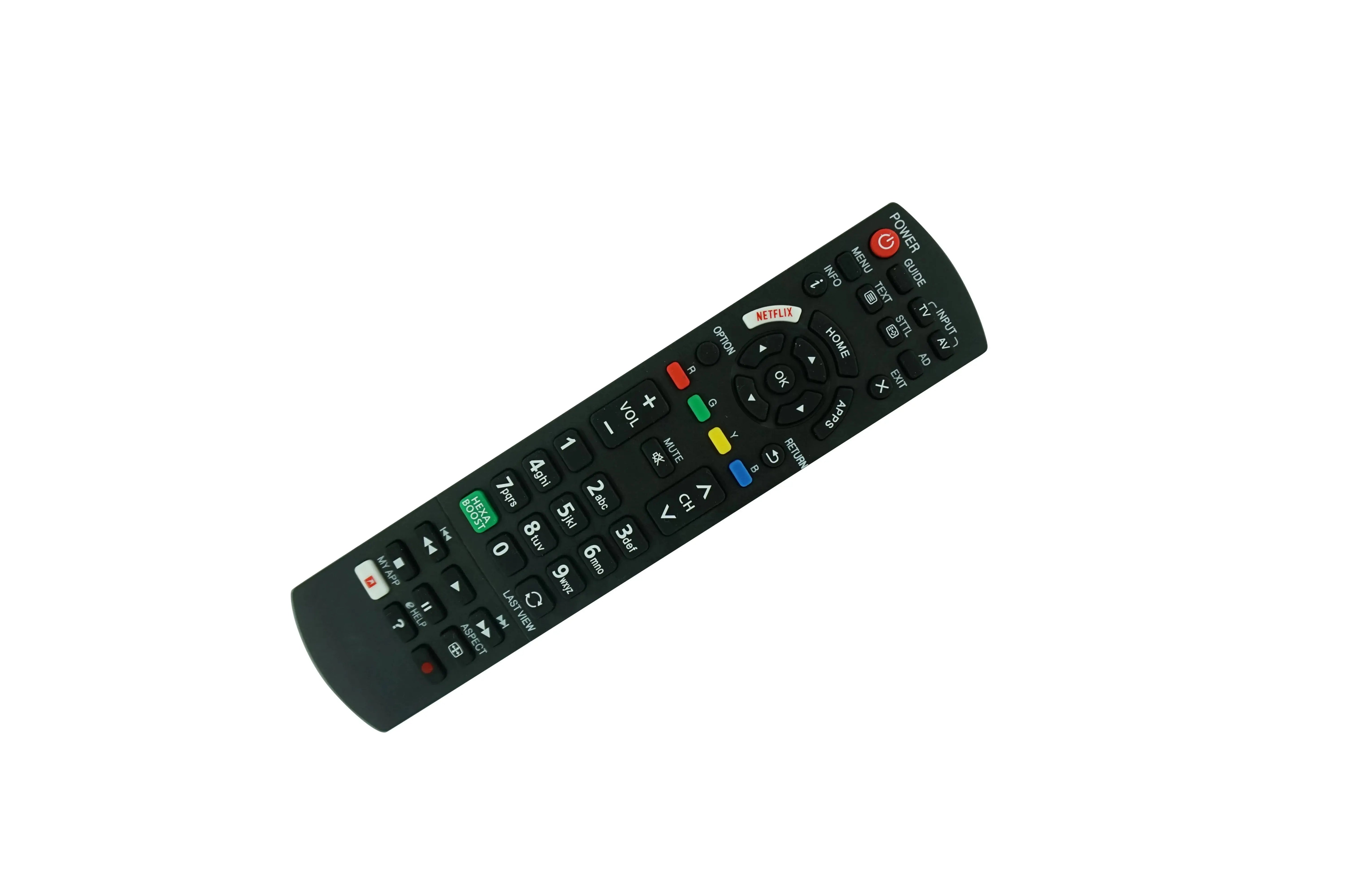 Replacement Remote Control Compatible with Panasonic TH-55FX600G, TH-65FX600K Smart LCD TVs - Magic Remotes