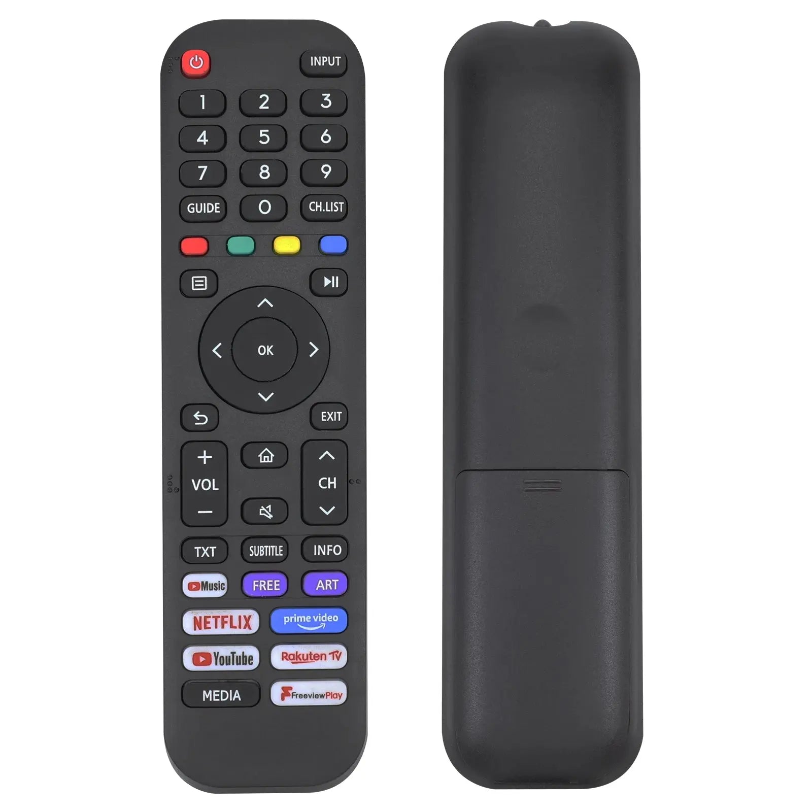 Universal Remote for All Hisense TV Remote, Replacement Smart TV Remote for Hisense 4K UHD Android Smart TV, with Netflix, Prime Magic Remotes