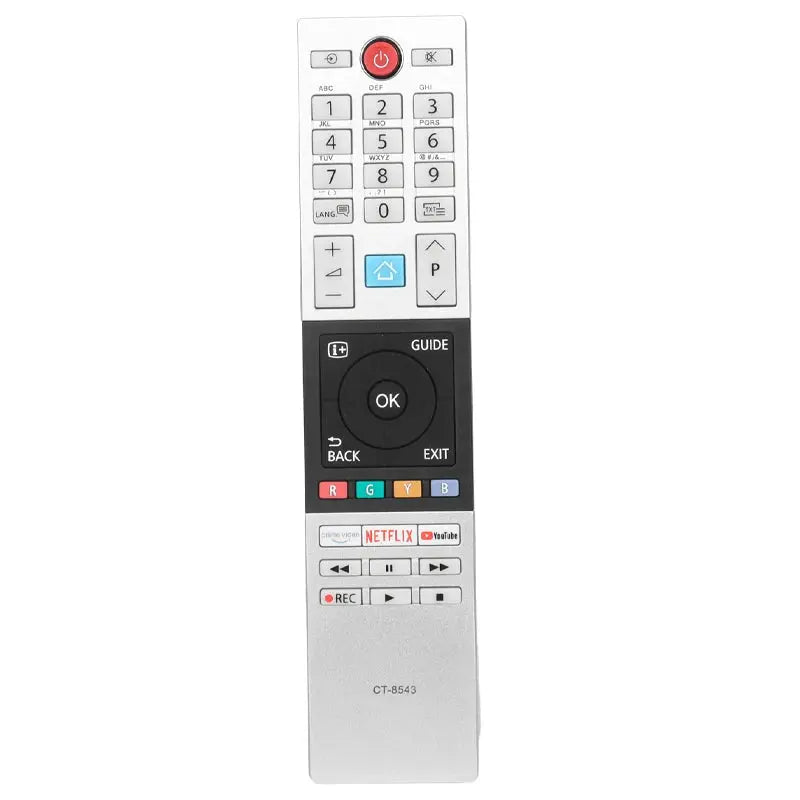CT-8543 Remote Control For Toshiba TV 32L2863DG 32L3863DG 40L2863DG 49L2863DG 43L3869DAX 32W2863DA 43V5863DG 49V5863DG 49U6863DG Magic Remotes