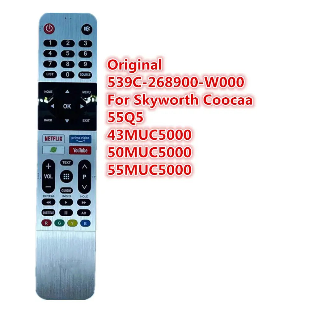 Original Remote Control 539C-268900-W000 For Skyworth Coocaa 55Q5 METZ 43MUC5000 50MUC5000 55MUC5000 LED/LCD TV Magic Remotes