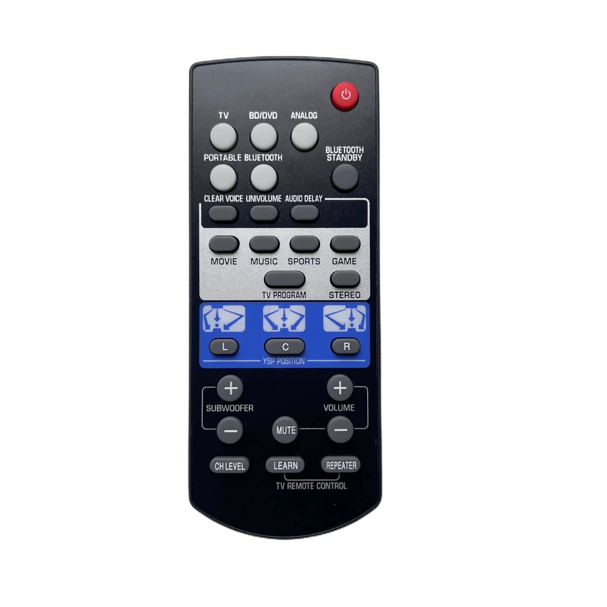 Remote Control FOR Yamaha Audio System FSR80 ZG80760 YSP-1400BL YSP1400 YSP-1400