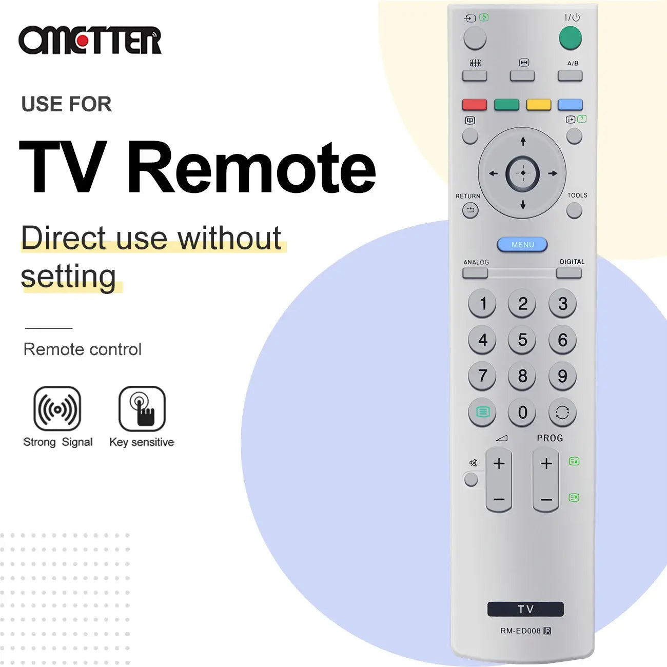 RM-ED008 For Sony LCD TV Remote Control KDL-32S2510 46S2530 40V2500 32S253 Magic Remotes
