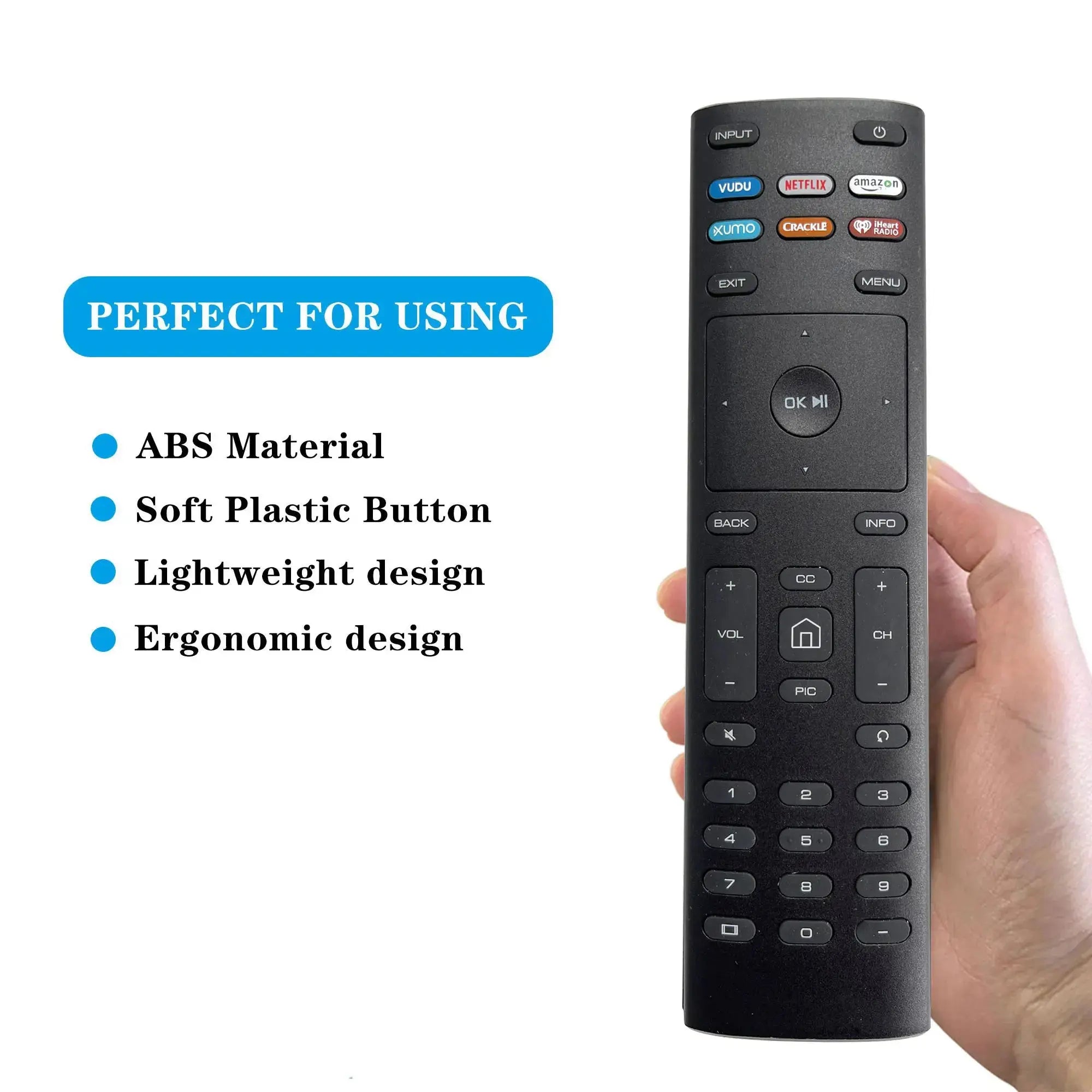 XRT136 Replacement Remote Control for VIZIO SmartCast & E Series Smart TVs Magic Remotes