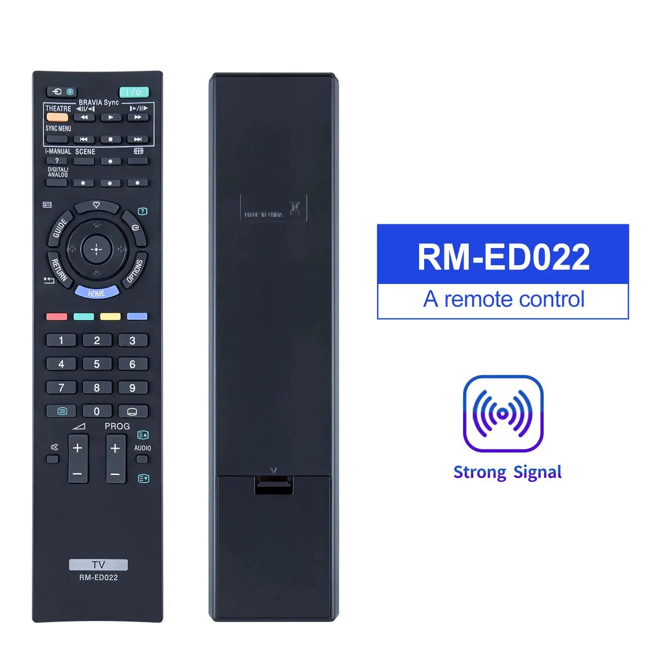 RM-ED022 for Sony TV Remote Control KDL-37EX402 KDL-32BX300 KDL-32NX500 KDL-40NX500 KDL-32BX400 KDL-40BX400 KDL-22EX302 Magic Remotes