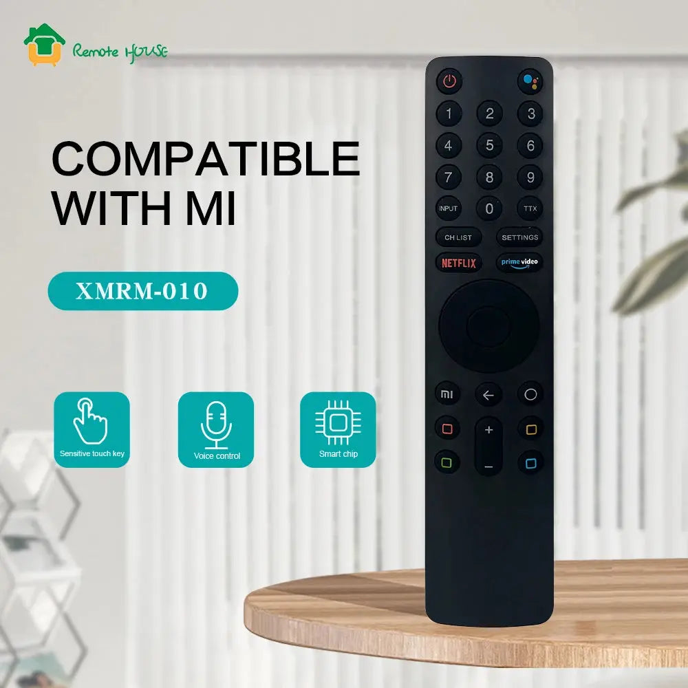 XMRM-010 VoXMRM-010 Voice Remote Control for Xiaomi Mi TV 4A Series (L43M5-5ASP, L55M5-5ASP, L65M5-5ASP) ice Remote Control For Xiaomi MI TV 4A Android Smart TVs Wireless L65M5-5ASP L32M5-5ASP L43M5-5ASP L55MS-5ASP Magic Remotes