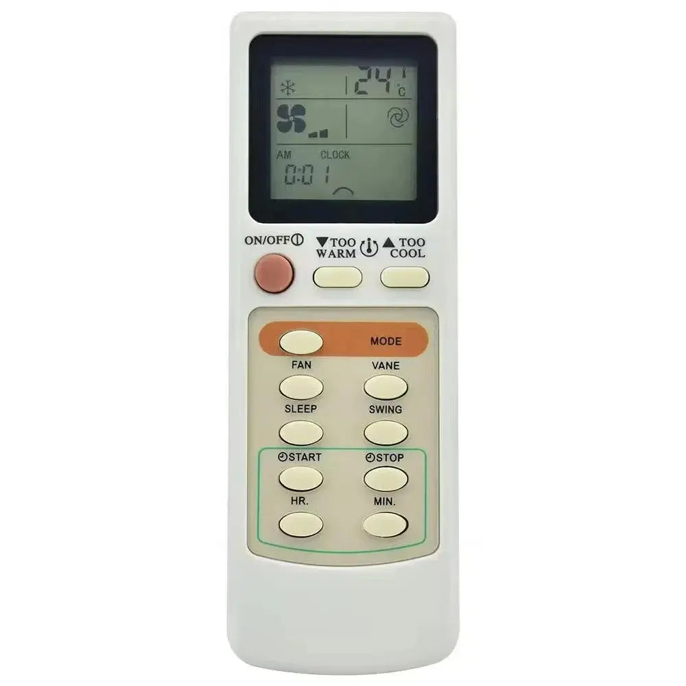 New Replacement MSD-09NV for MITSUBISHI Air Conditioner Remote Control MSD-12NV MSH-09NV MSH-18NV EG9B EG9C EG9E EGIC - Magic Remotes