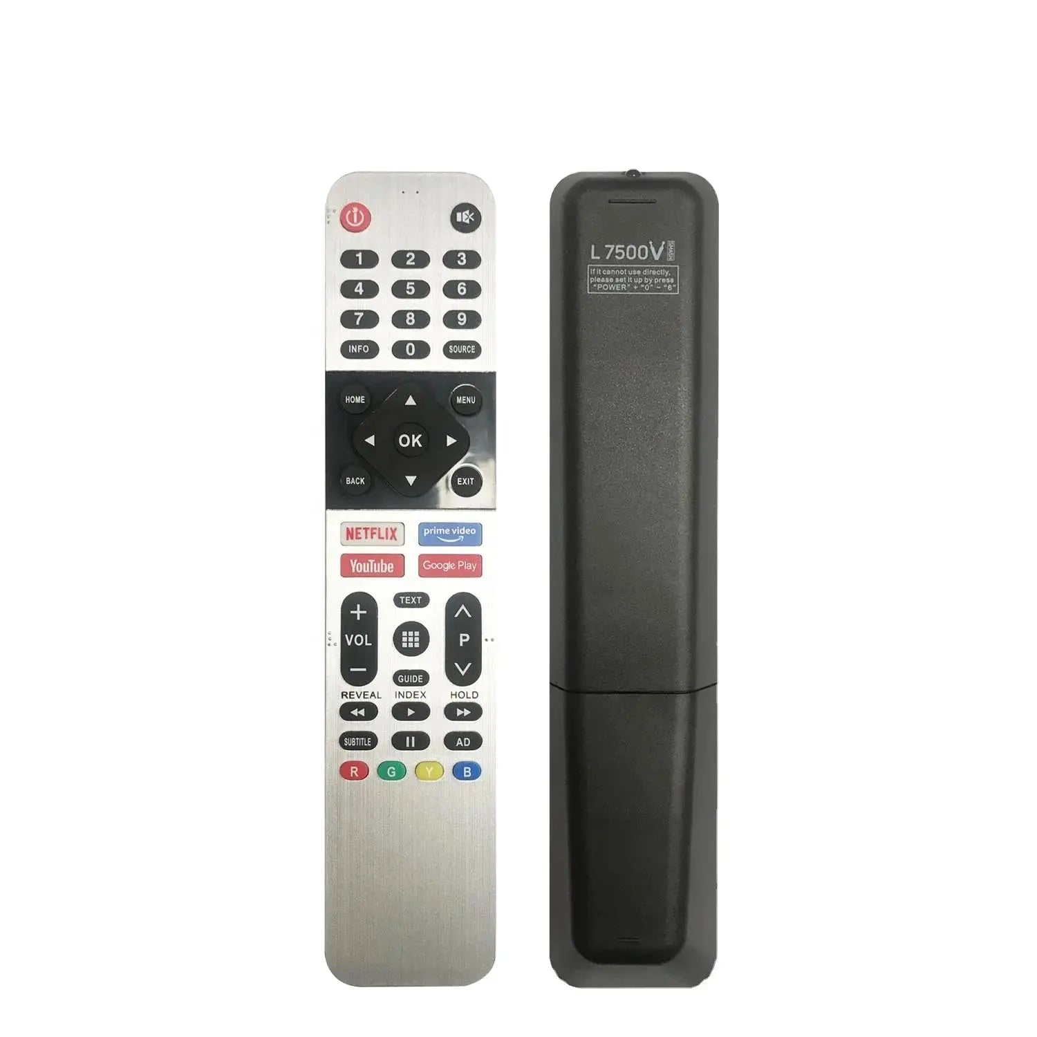 Remote Control Replacement for Skyworth Coocaa Android TV 539C-268900-W000 XC9000 UC7500 UC6200 TC6200 58S6G 55UB7500 65UB7500 Magic Remotes