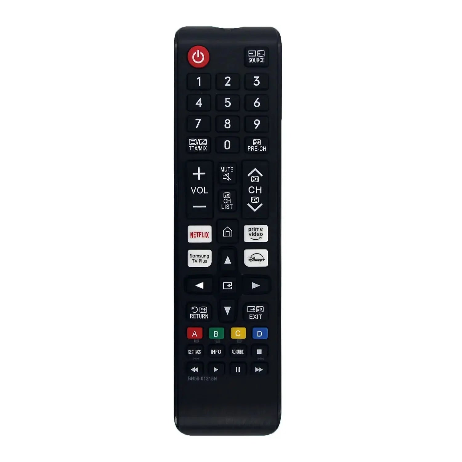 Samsung Smart TV Remote Control – Compatible with BN59-01315A, BN59-01315D, BN59-01315B, BN59-01315N & TU-7000 Series Magic Remotes