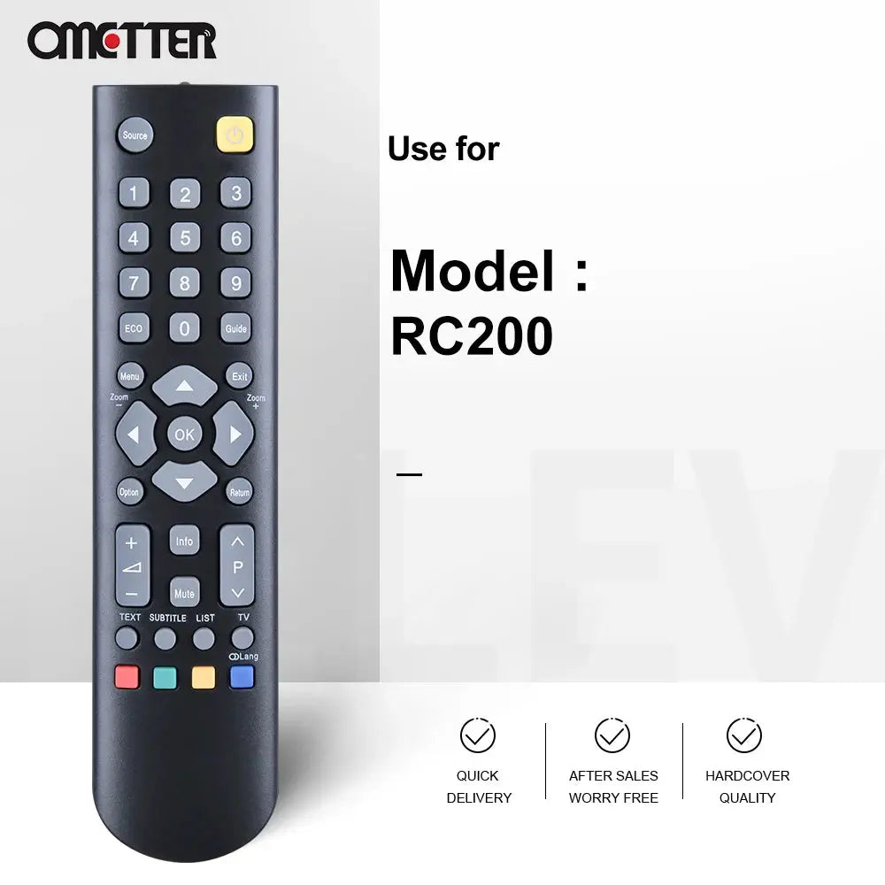 RC200 Suitable for TCL Remote Control LT29-32E1 SL40UMNB ST19 Magic Remotes