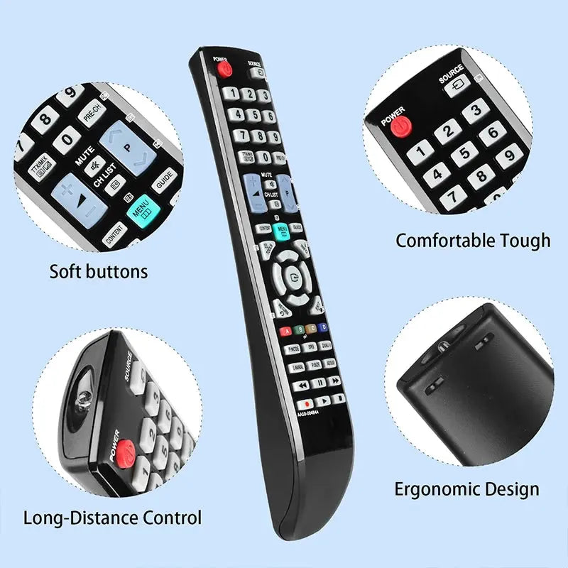 AA59-00484A Remote Control For Samsung TV LE19D450 LE32D450 LE37D550 LE37D580 LE40D550 PS43D450 PS51D450 PS43D450A PS51D450A Magic Remotes