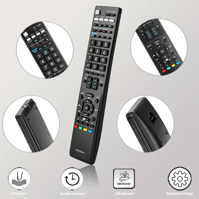GA857WJSA For Remote Control Sharp TV LC-40LE810E LC-40LE820E LC-46LE810E LC-46LE811E LC-46LE820E Magic Remotes