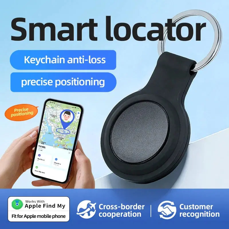 Smart iOS GPS Tracker Tag Suitable For Apple iOS Airtag Anti Loss Locator Car Key Bicycles Elderly People Pets Anti Loss Tracker - Magic Remotes
