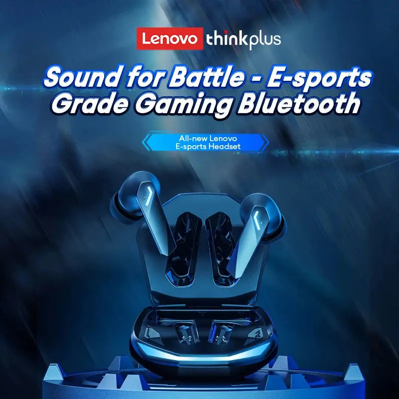 Choice Lenovo GM2 Pro Bluetooth 5.4 Earphones Sports Headset Wireless In-Ear Gaming Low Latency Dual Mode Music Headphones New Magic Remotes