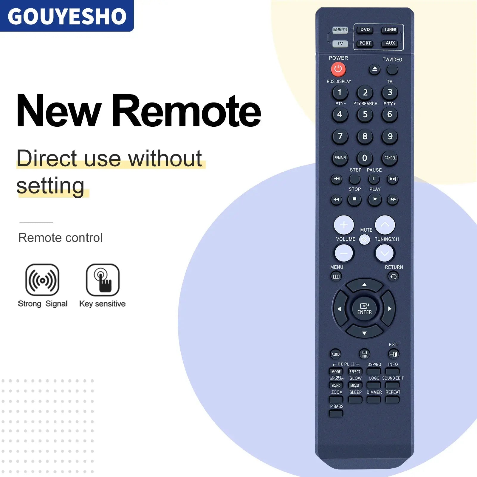 Remote Control For Samsung DVD Home Theater System HT-TX715K HT-TX715T HT-X715 HT-X715T AH59-01907B 01907C HT-TWZ312T HT-TWZ315 Magic Remotes