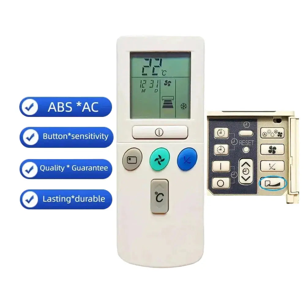 New Air Conditioner Remote Control for Hitachi RAS-07GH4 RAS-09GH4 RAS-14GH4 RAS-18CH5 RAK-50NH6A RAK-25NH6A RAK-35NH6A - Magic Remotes