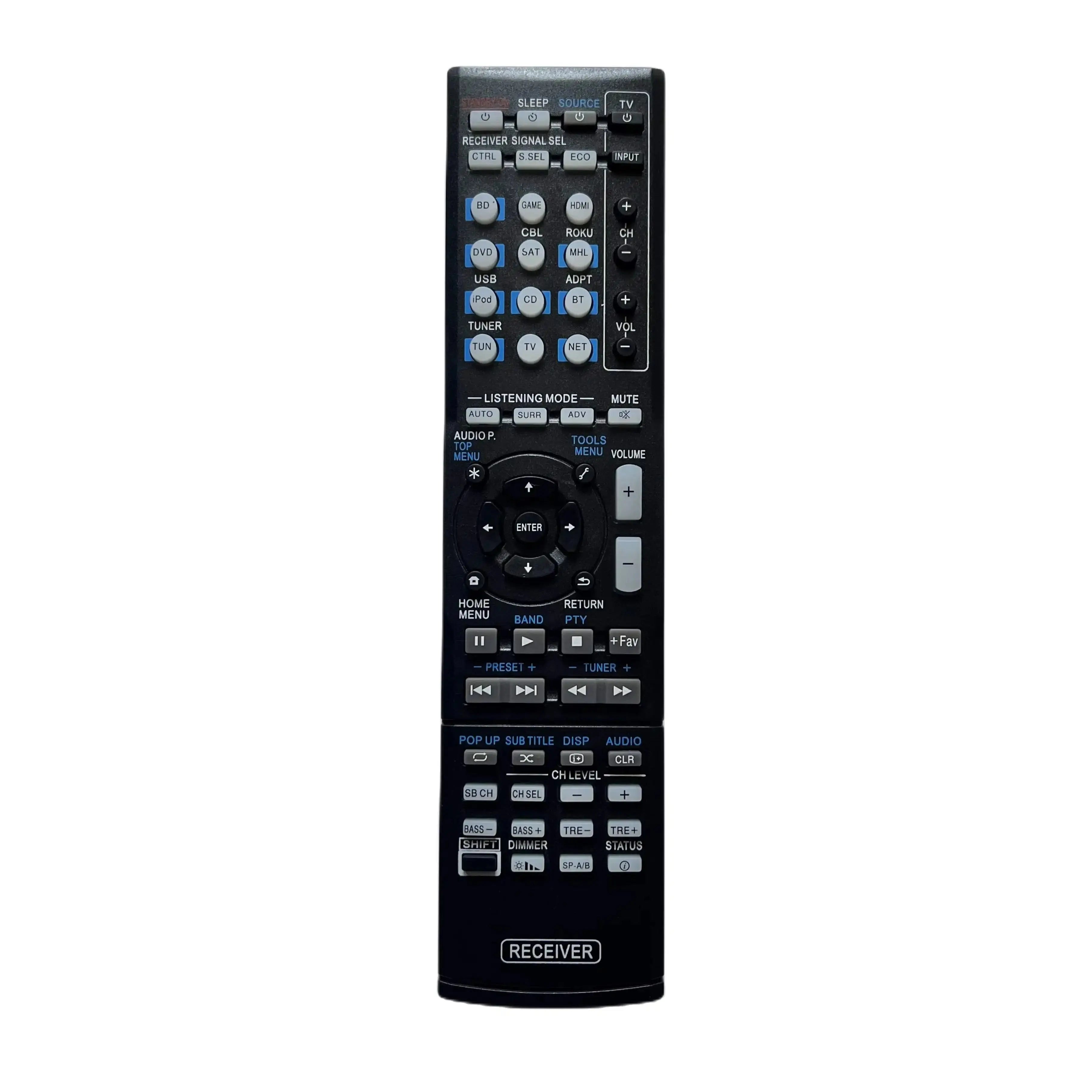 Remote Control AXD7721 for Pioneer AV Receiver VSX-1024 VSX-1029 VSX-44 VSX-824 VSX-S300-K VSX-S310 VSX-530-K VSX-424-K Magic Remotes