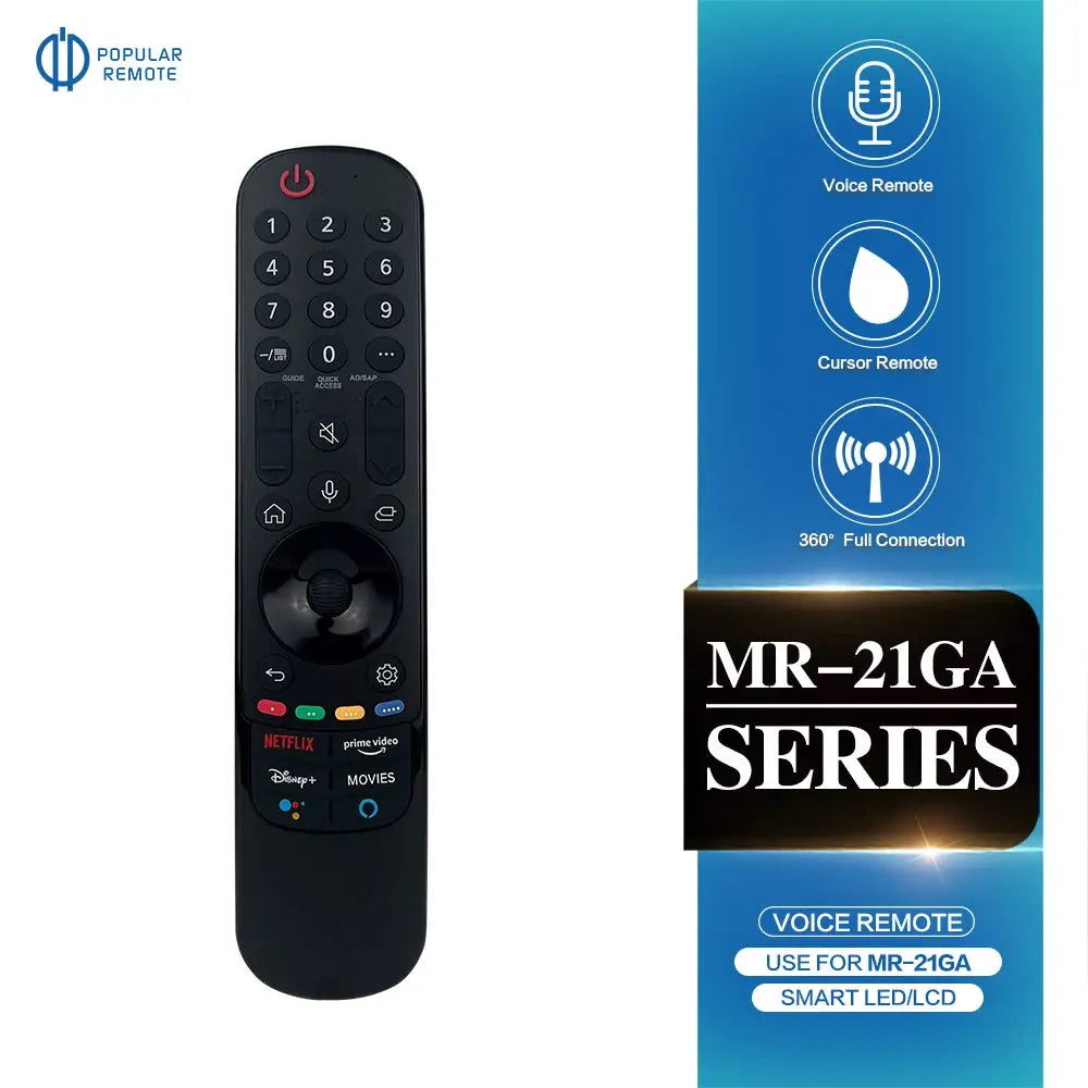 MR21GA Replace for AKB76036204 Magic Remote with Pointer Voice Function Replacement for TV UHD OLED QNED 4K 8K Smart TV Magic Remotes