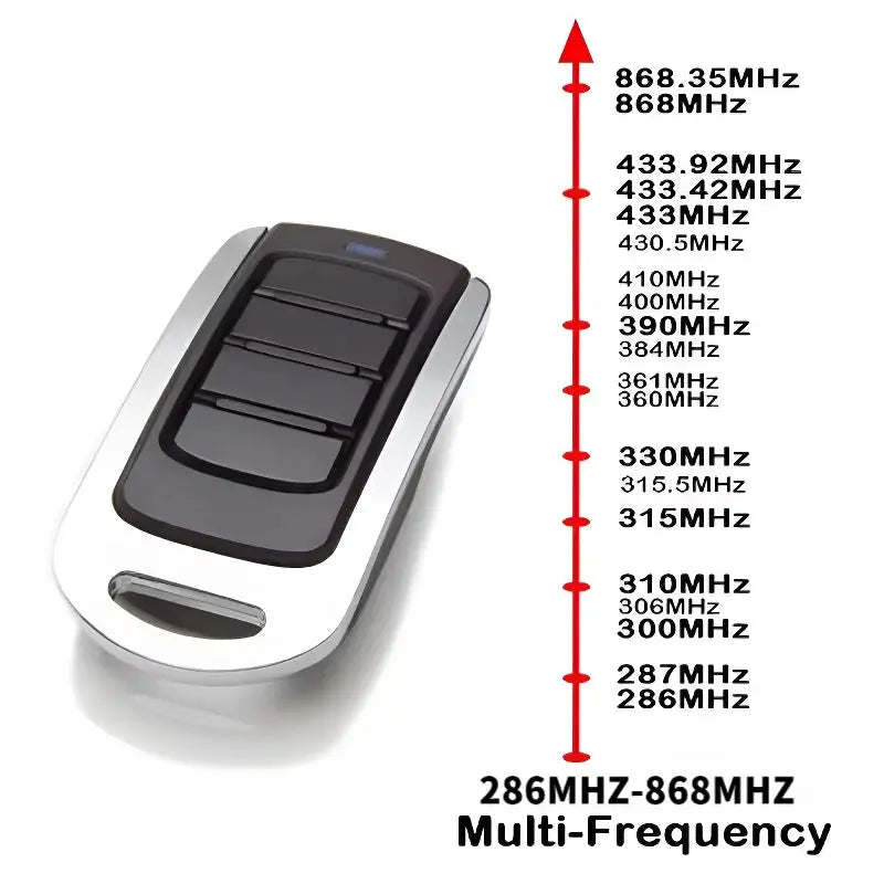 Multi-frequency 250-915 MHz clone copy replication remote control 868 MHz brand garage door remote control 433MHz remote control Magic Remotes