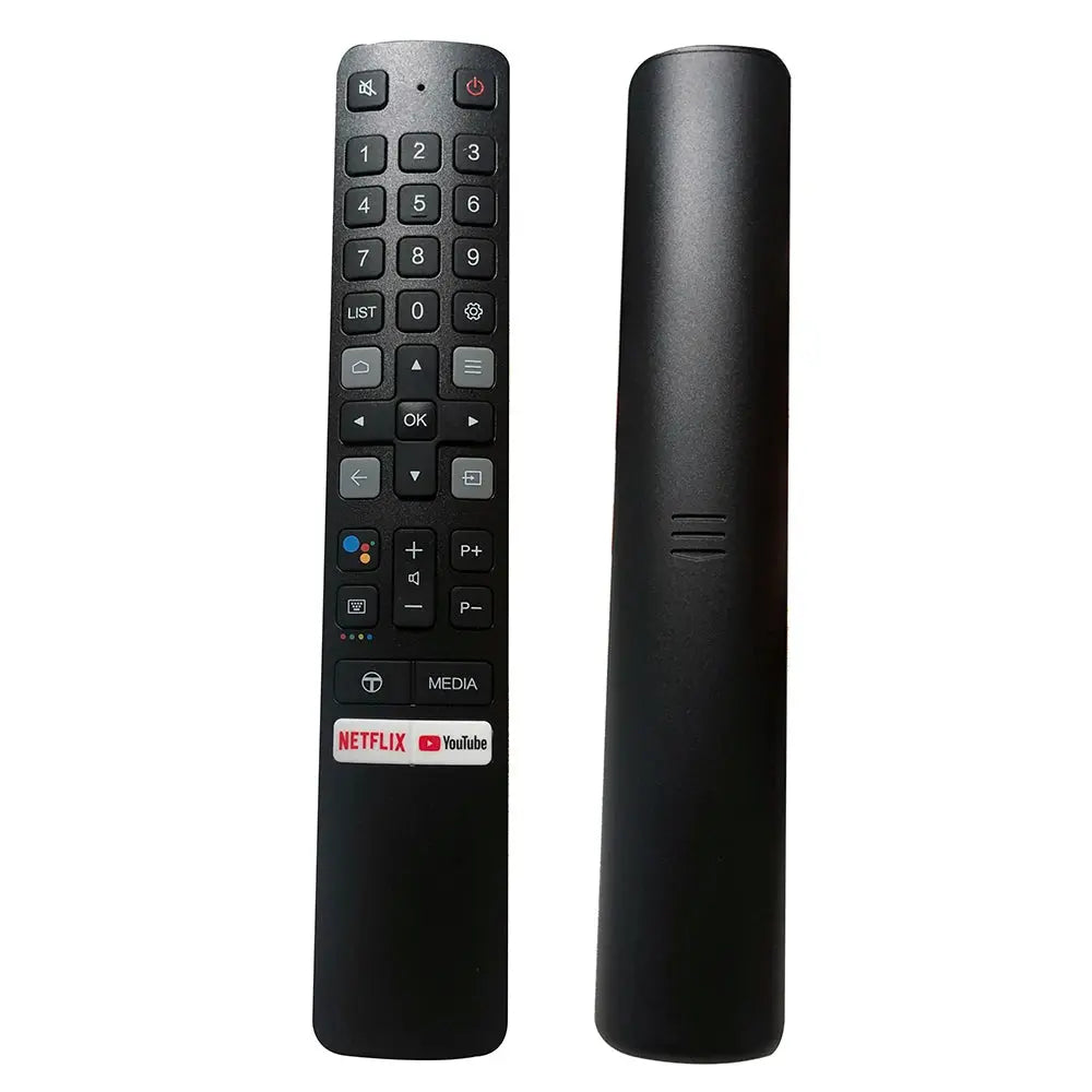 RC901V FMR1 For TCL Android 4K LED Smart TV Bluetooth Voice Remote Control RF with Netflix Youtube Apps Magic Remotes