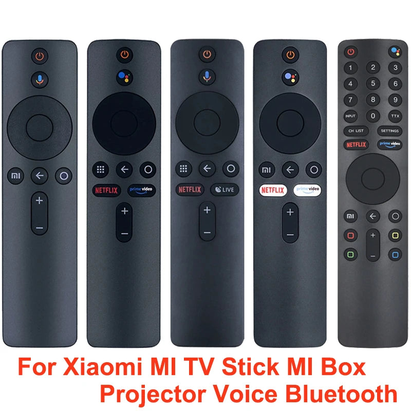 Original Voice Remote Control for Xiaomi Mi Box, Mi TV Stick, and Mi Projector - Models XMRM-00A, XMRM-006, XMRM-010