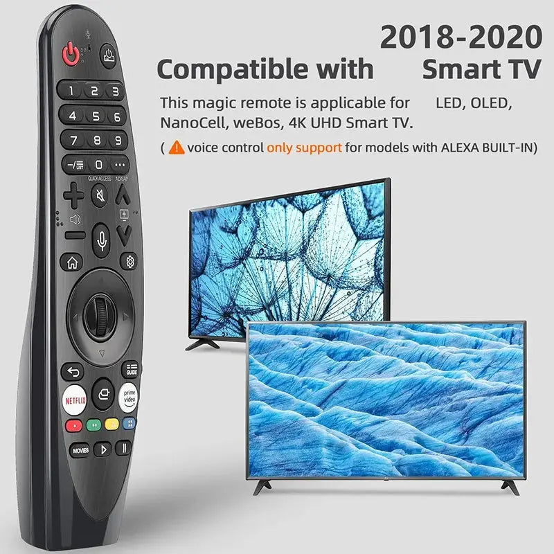 Universal Voice Magic Remote Replacement For Smart 4K HD TV Magic Replacement Remote MR20GA MR19BA MR18BA With Pointer Function Magic Remotes