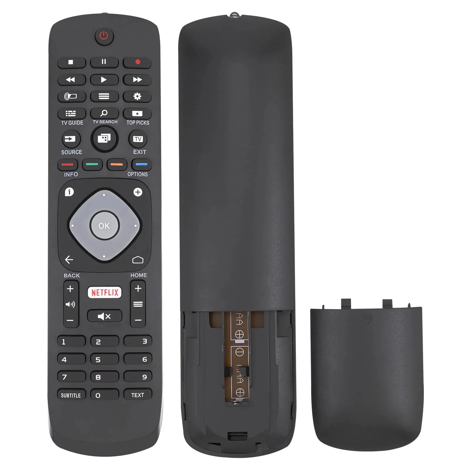New Replacement Universal Remote Control with Netflix Buttons Controller Replacement for Philips Smart TV, TV LCD LED TVs Magic Remotes