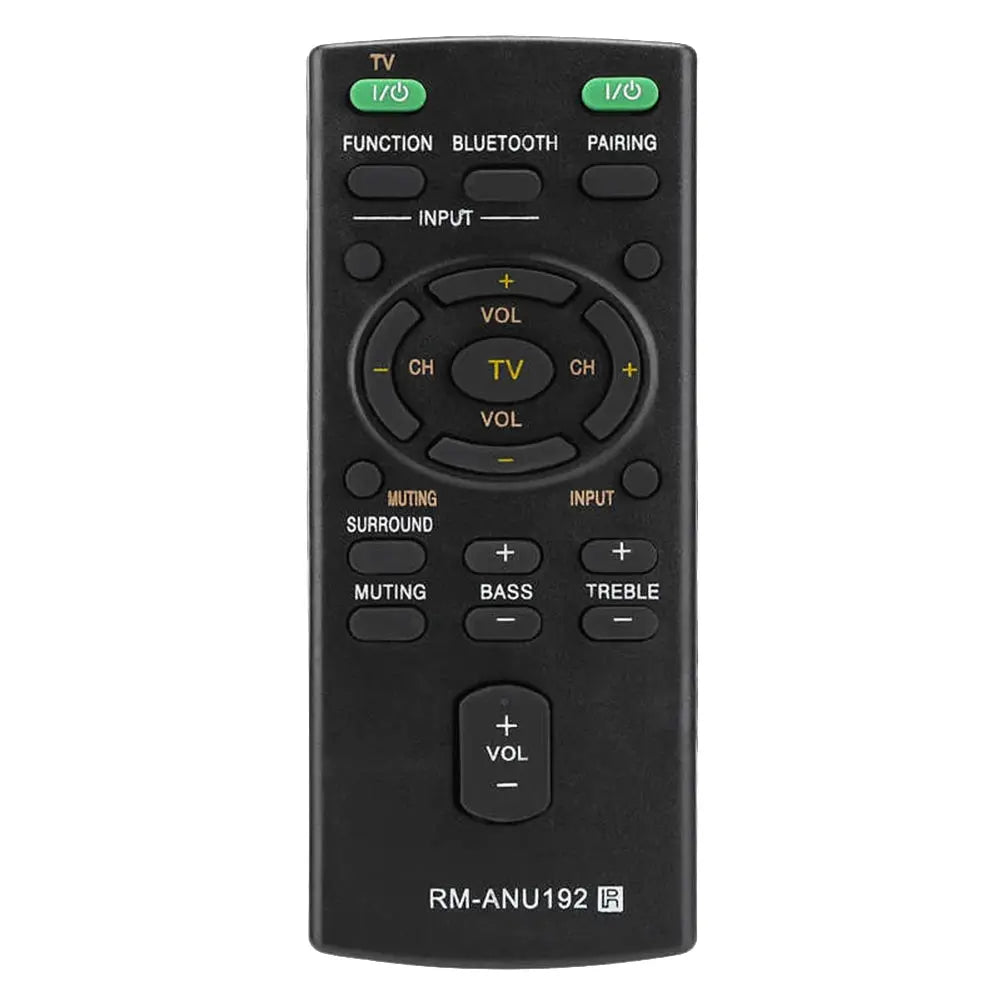 RM-ANU192 Bluetooth Speaker Remote Control for Sony Sound Bar SACT60BT SS-WCT60 SSWCT60 HT-CT60BT HTCT60BT SA-CT60BT Magic Remotes