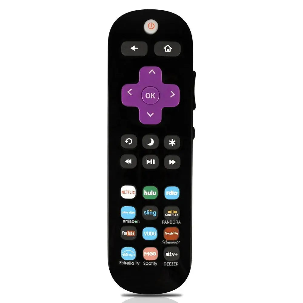 RC290 Remote Control for Roku TV, STB & TV 2-in-1, with 12 Channels, for Onn, TCL, Insignia, Hisense, Sharp Magic Remotes