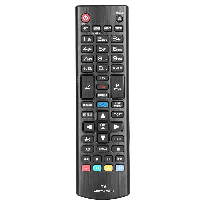 Replacement Remote Control for LG Smart TVs - Compatible with Model AKB73975761 and TVs: 32LB650V, 42LB670V, 42LB671V, 42LB679V, 42LB700V, 42LB730V, 42LB731V, 47LB670V, 47LB671V